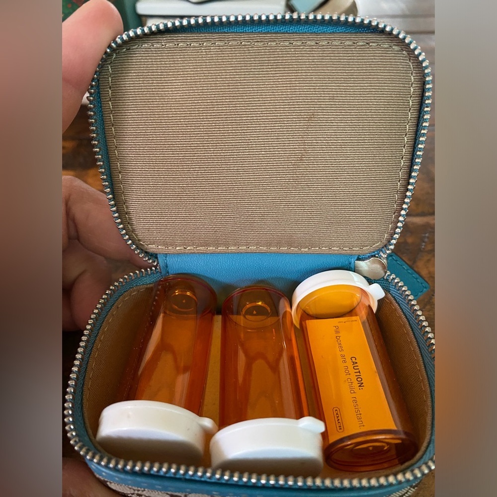 COACH Pill Case💙 - Picture 4 of 10